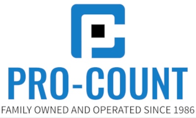 The Pro-Count full logo, indicating that Pro-Count has been "Family owned and operated since 1986"
