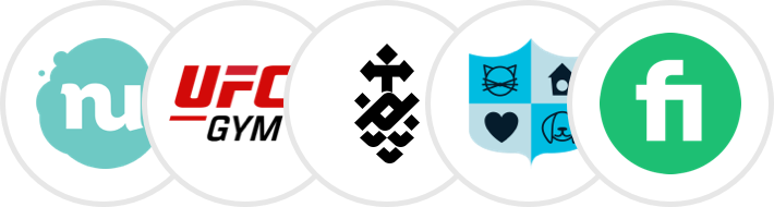 Client Logos showing:
Nutrition Station, UFC Gym, UTS, HBSPCA, Fiverr
