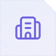 Blurred abstract purple square with faint circular pattern and geometric shapes inside.