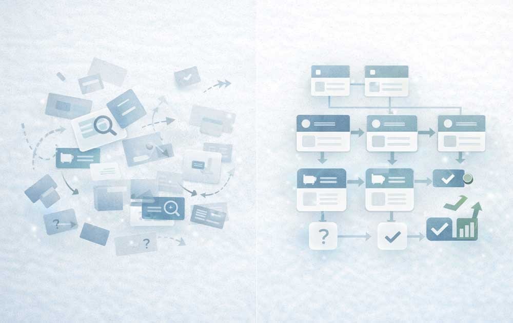 search intent shift after Google algorithm update