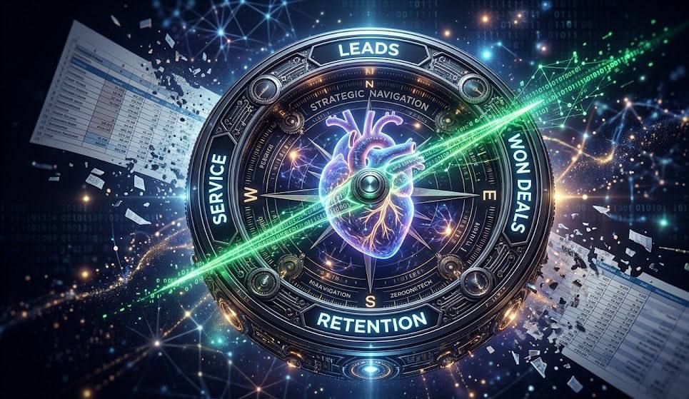 Digital heart guiding leads and service decisions