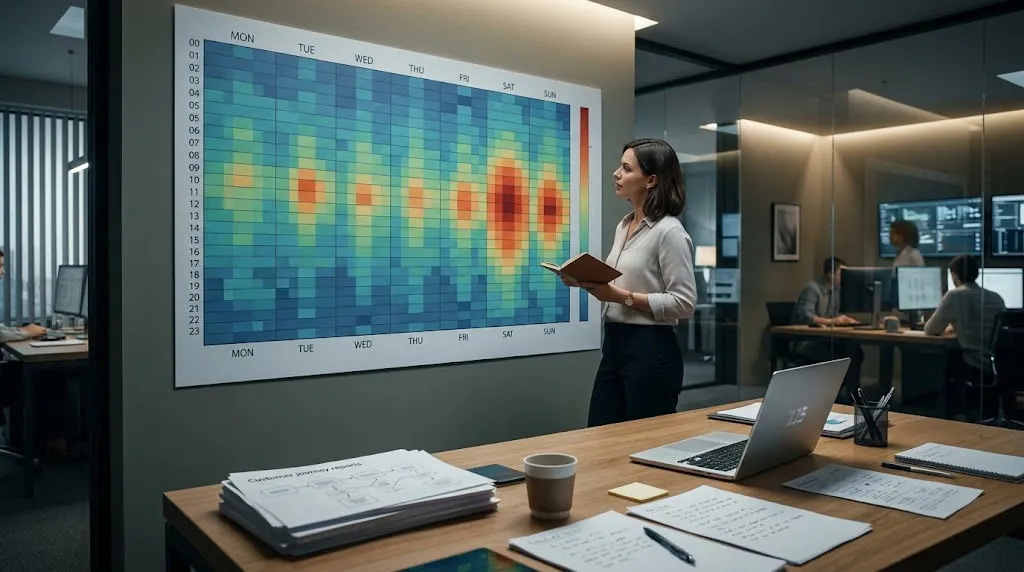 Heatmaps Best for Finding Patterns Across Large Grids