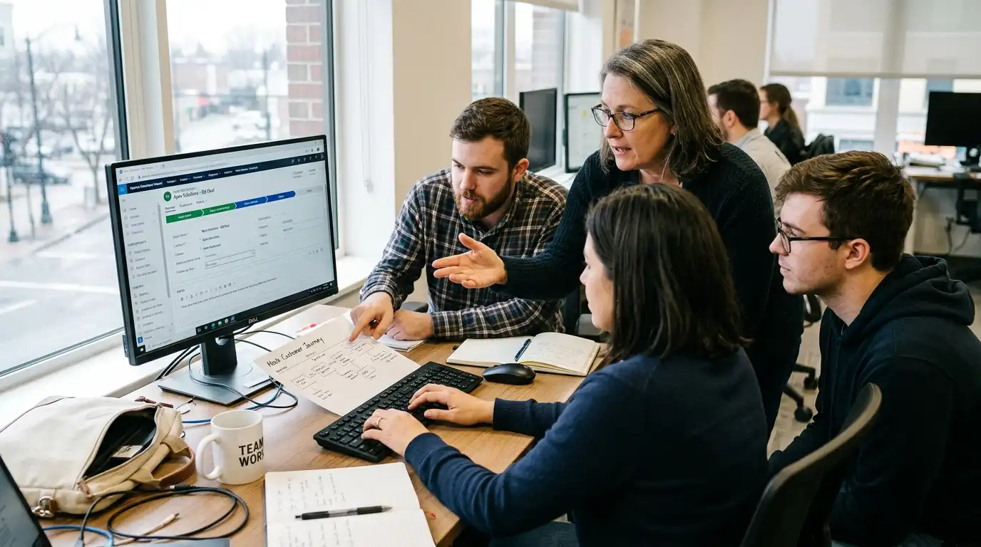Train the Team Around Real Workflows