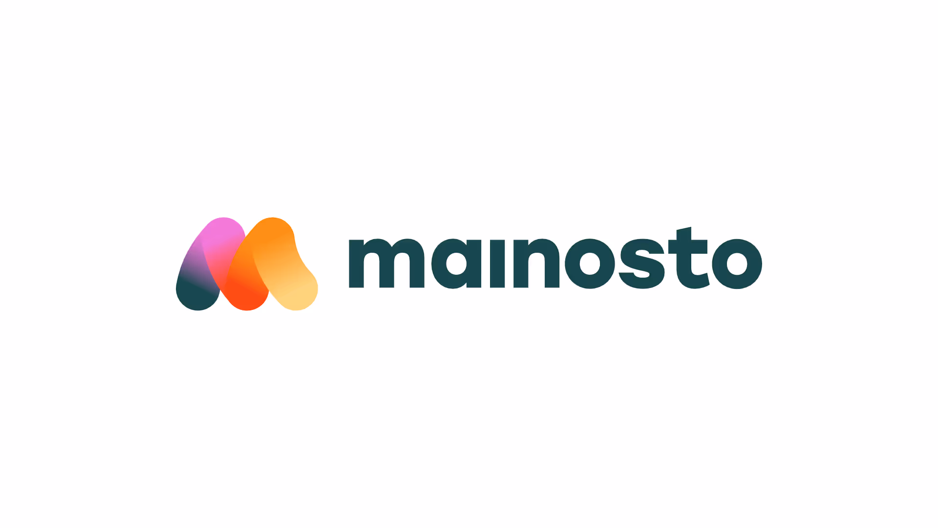 Mainosto-brändin esittelylogon värit ovat purppura, oranssi, punainen ja keltainen.