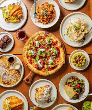 Italian food platter