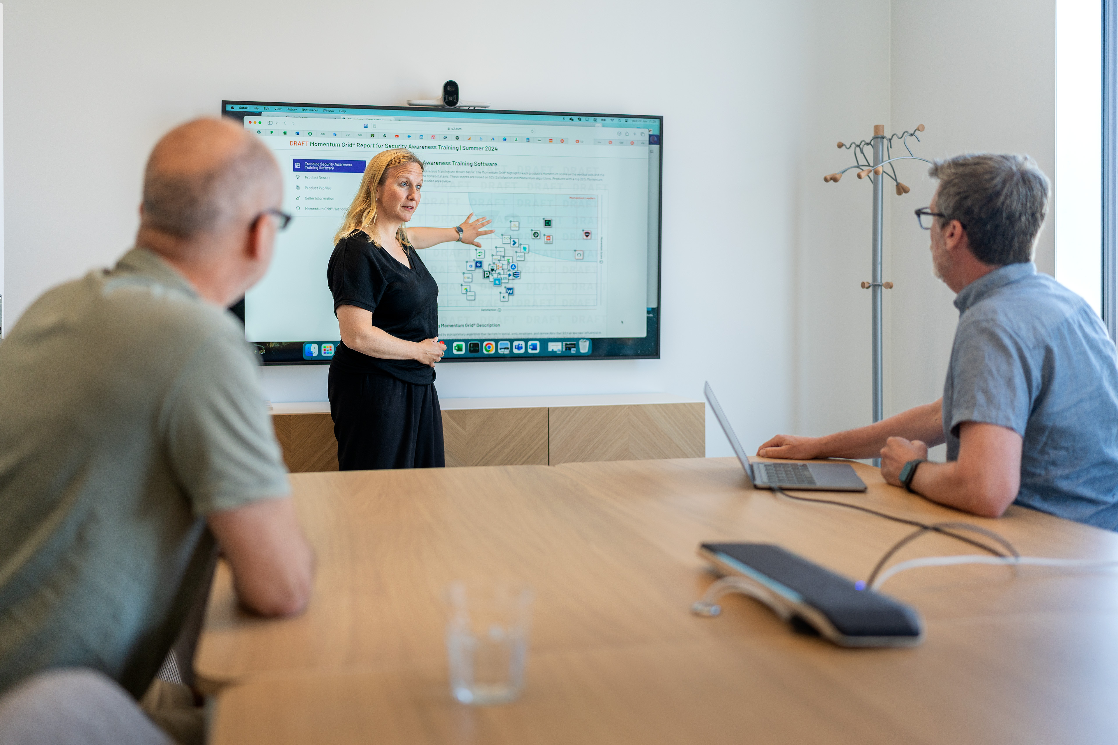Colleagues in meeting