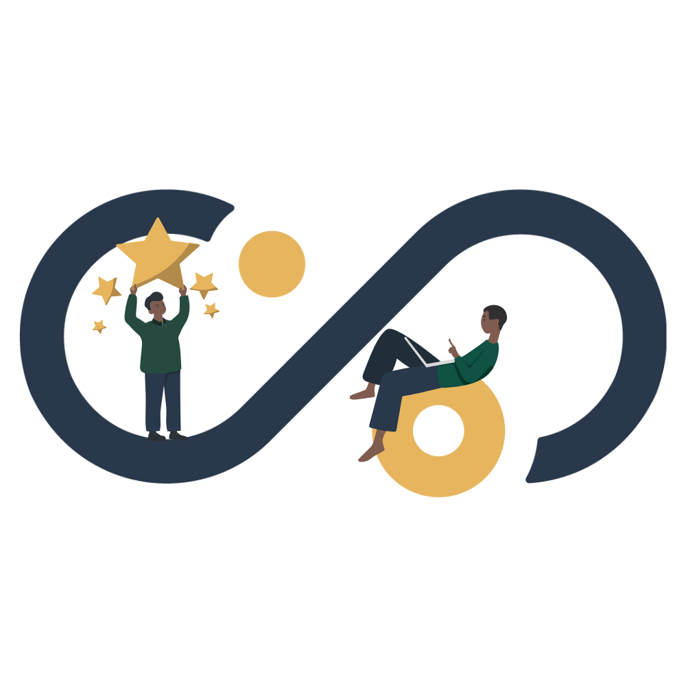 Logo with people
