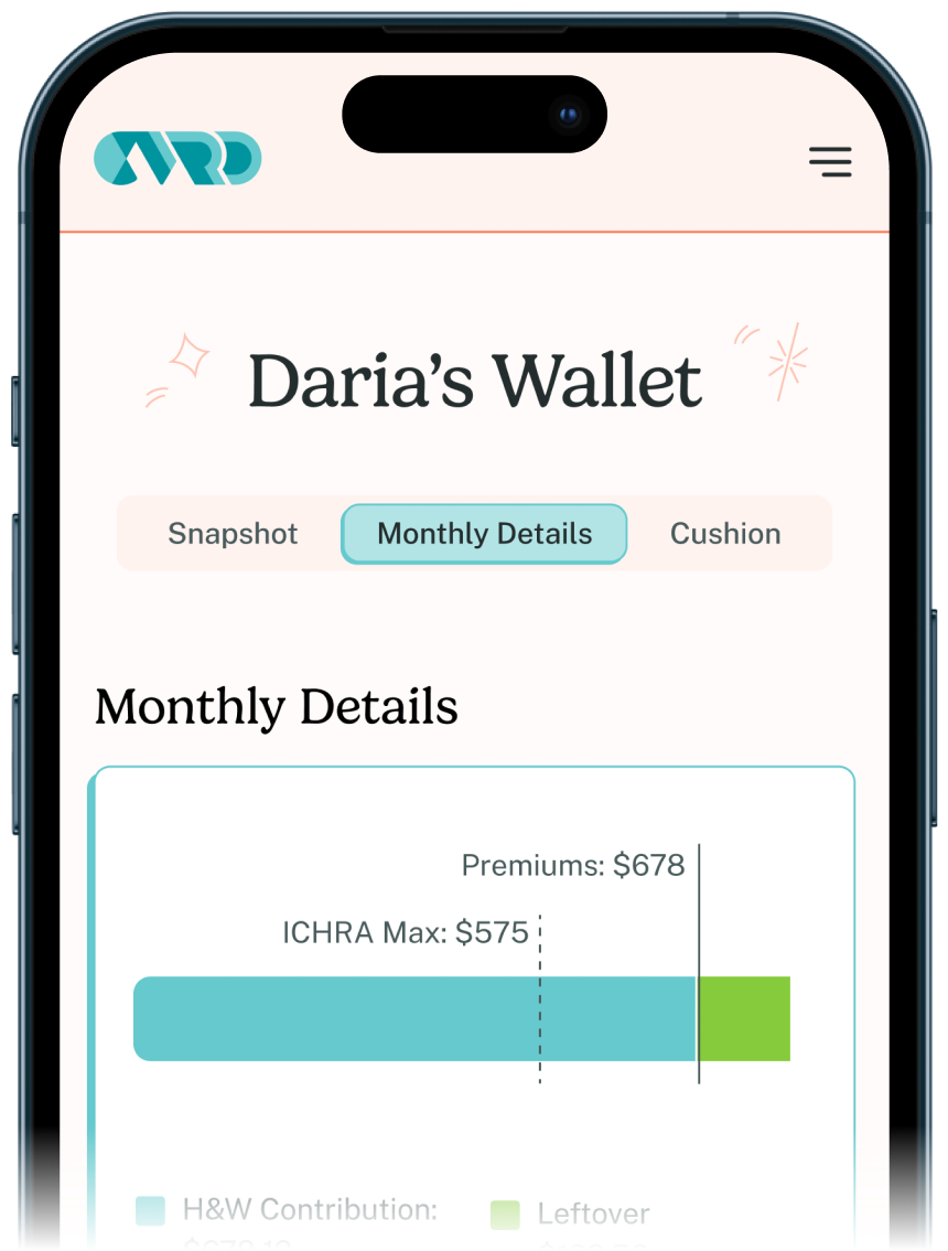 A mobile phone showing the user interface of the CVRD app