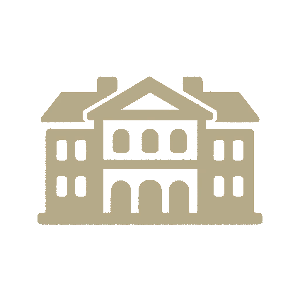 historical villas icons