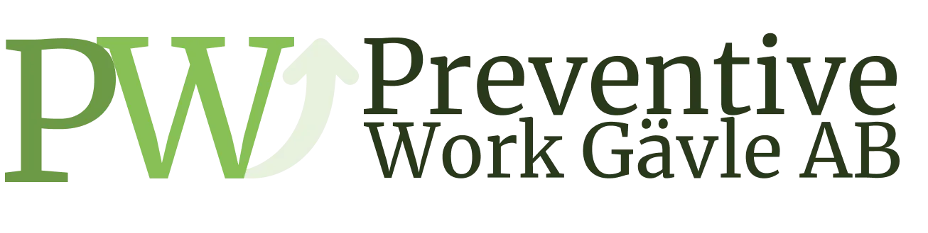 Preventive Work Gävle AB - Komplet logga