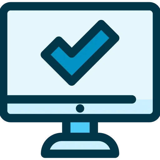 Two overlapping speech bubbles, one light blue and one dark blue, representing conversation or chat.