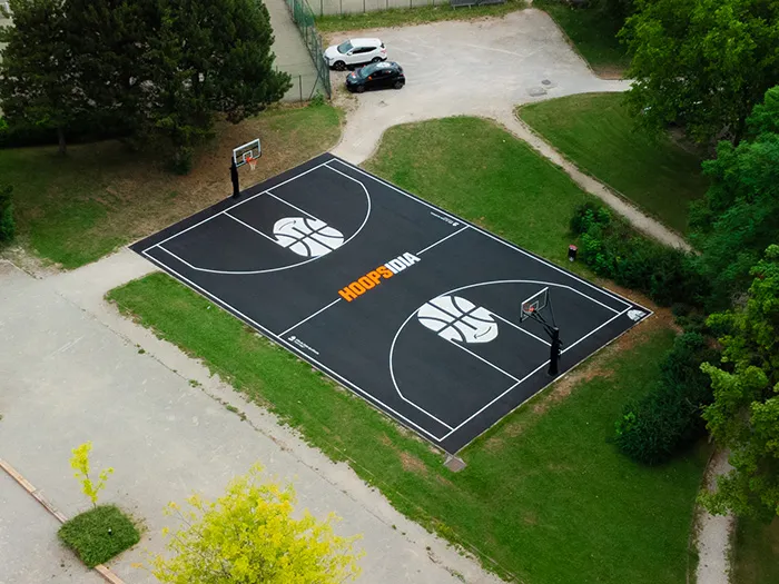 Terrain de basketball à Saint Apollinaire par Hoopsidia