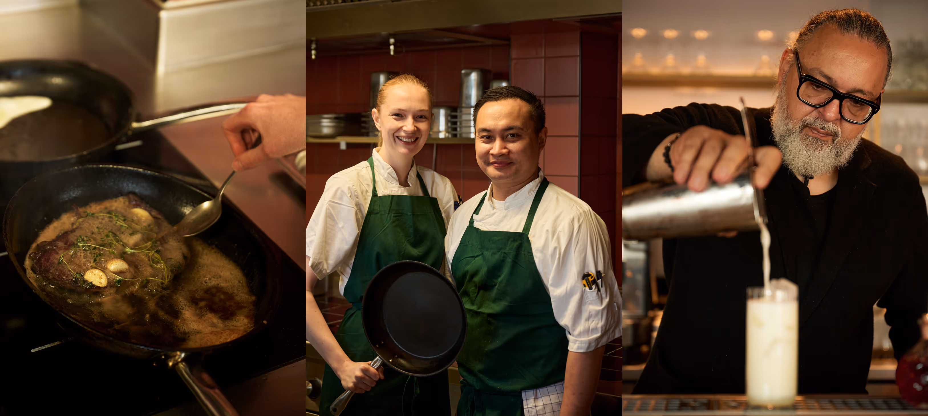 The team at Restaurant NU&DA.