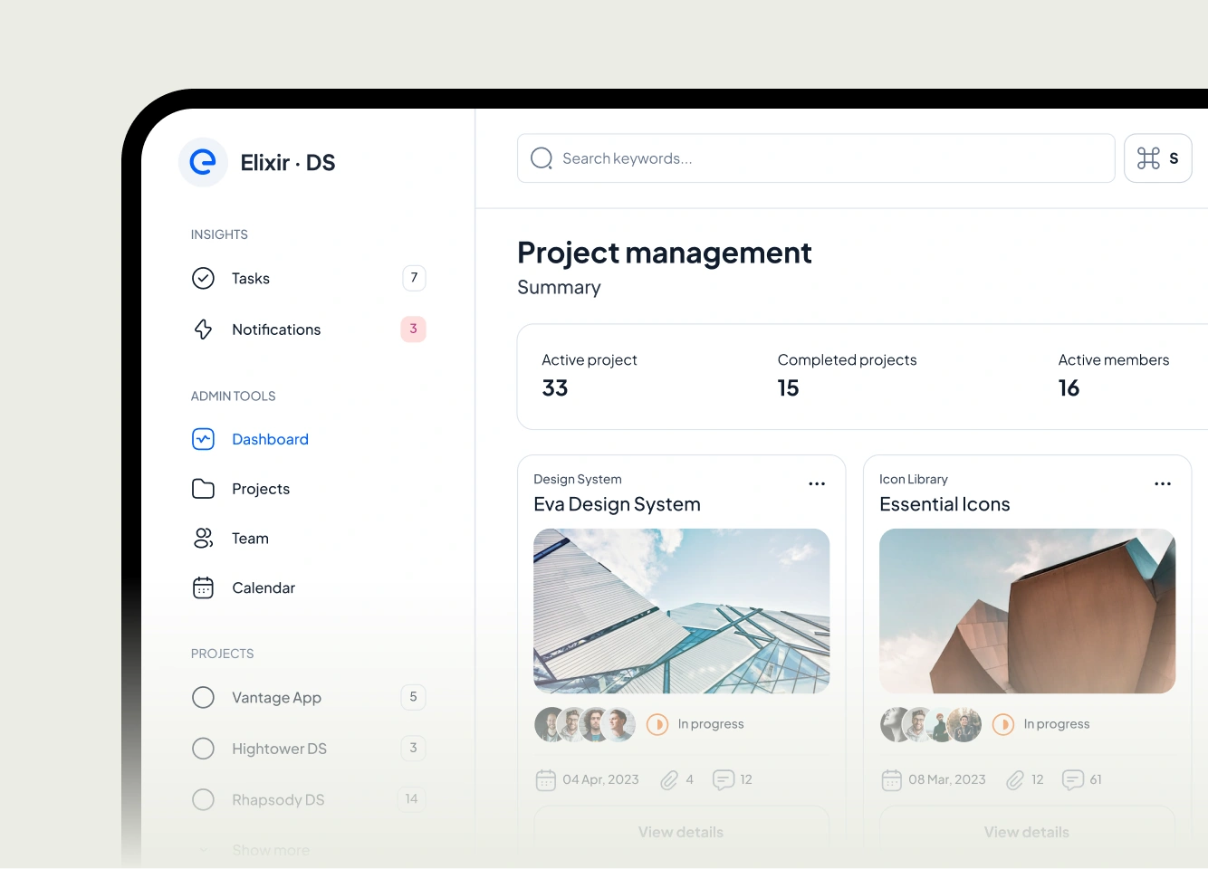 dashboard design