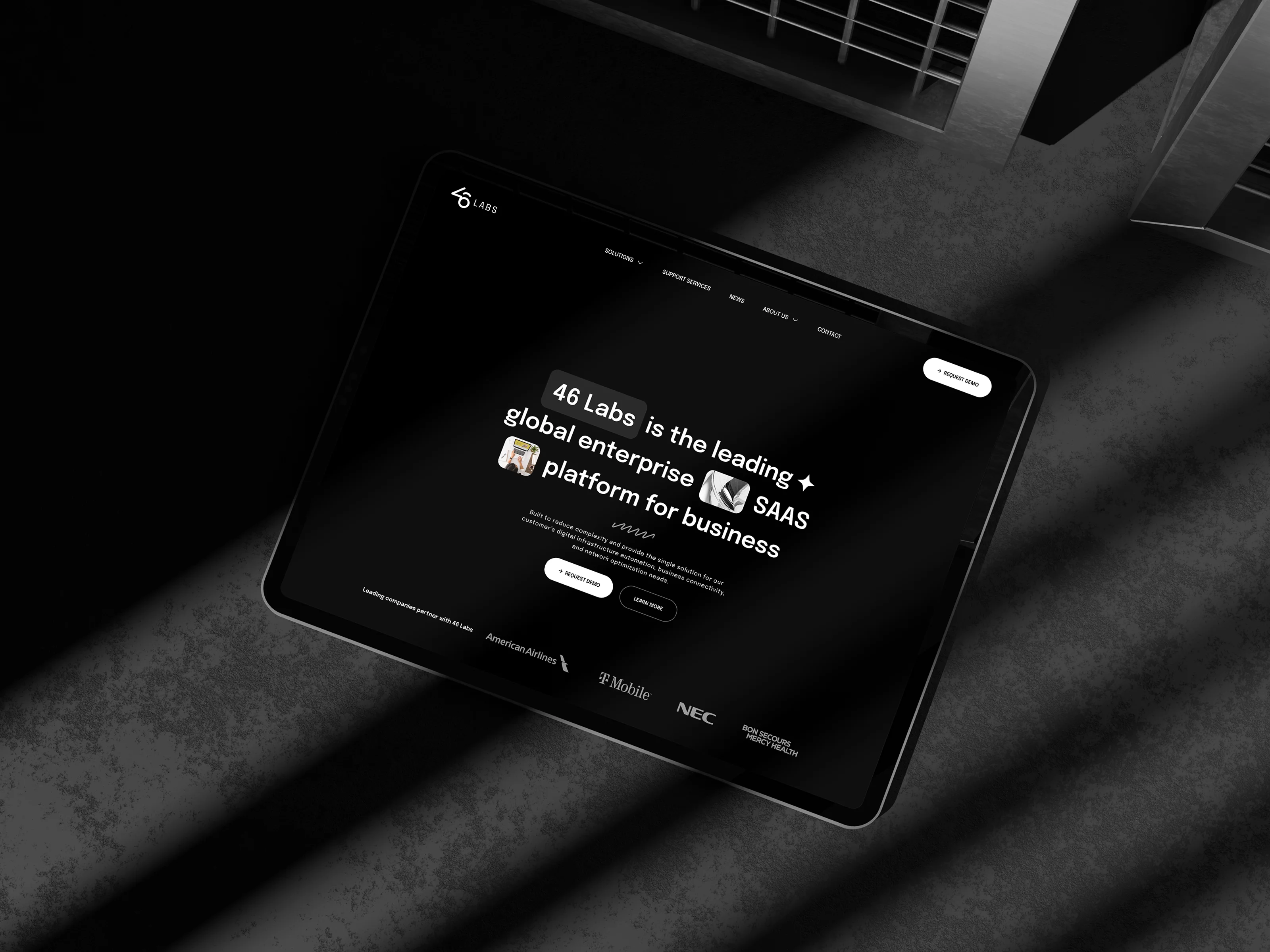 46Labs website image