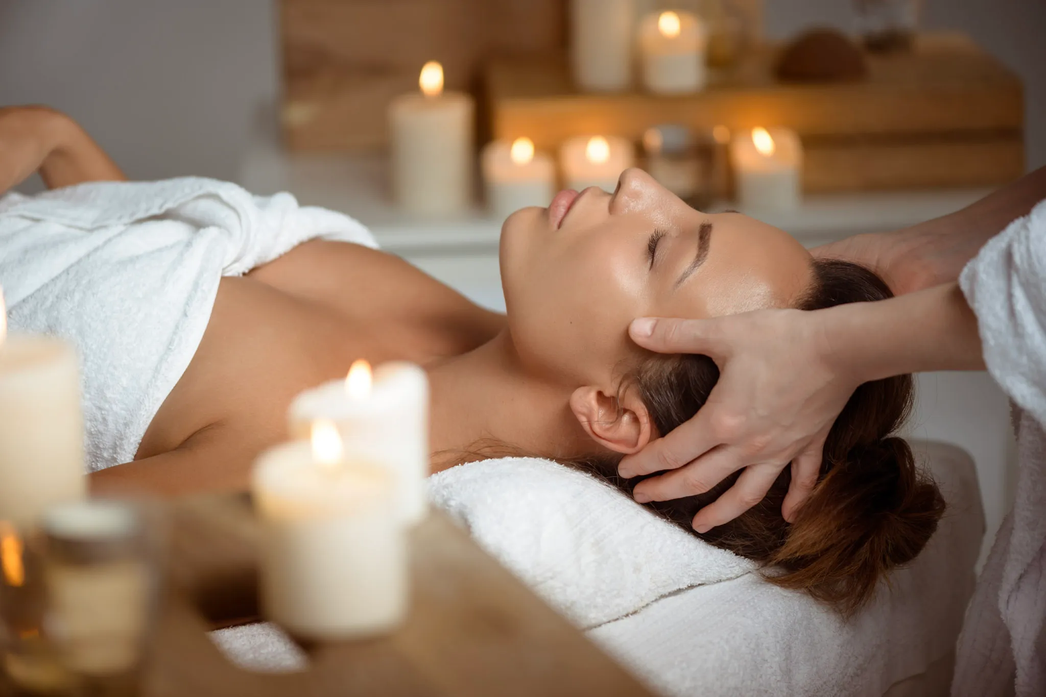 Wellness Massage in entspannter Atmosphäre bei Beautylounge by Bea in Wilhelmsburg.