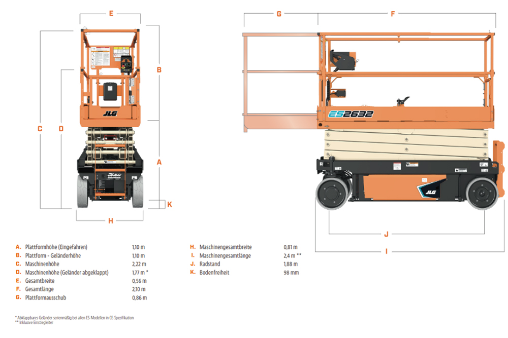 JLG 2632 