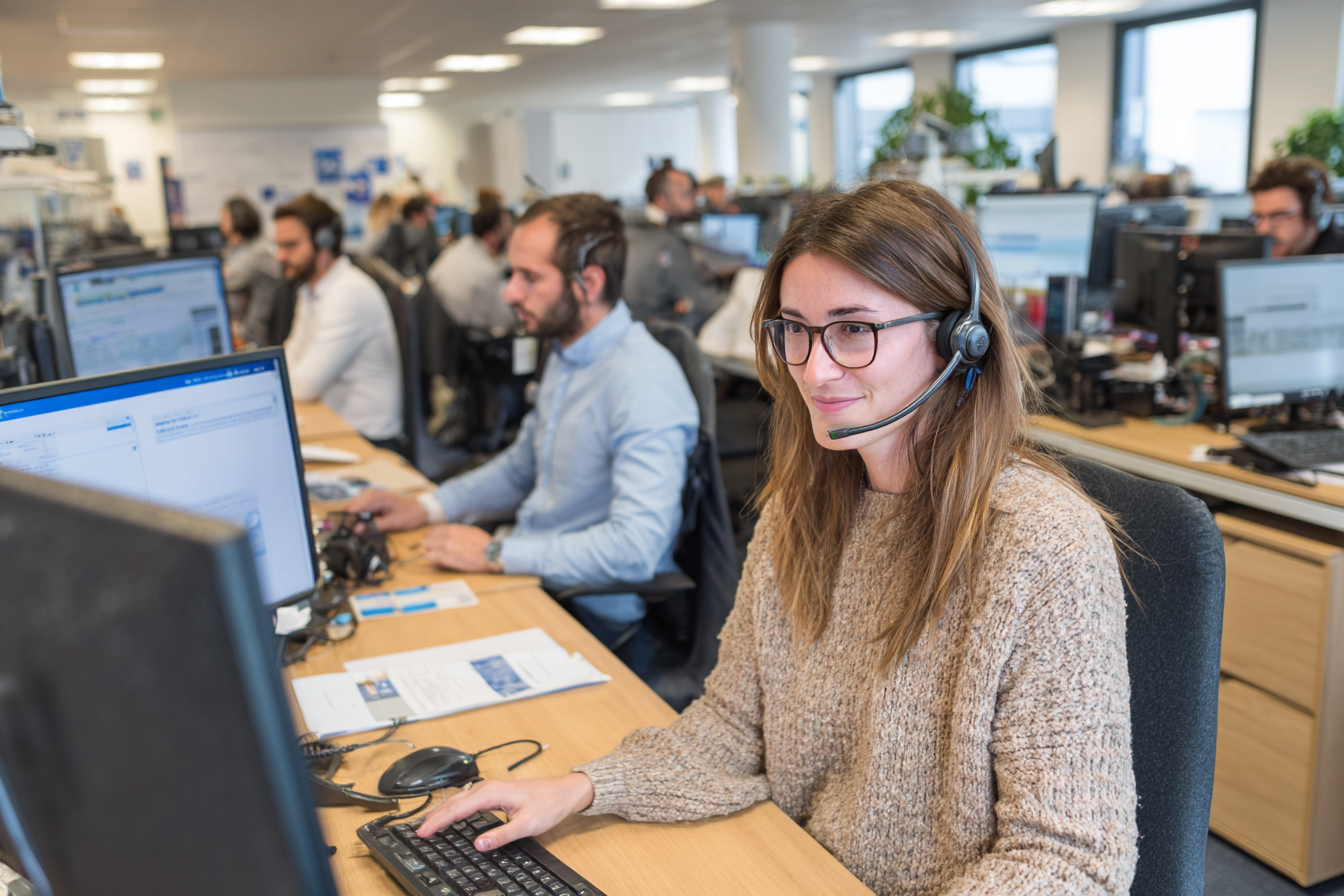 support utilisateur centre de services managés