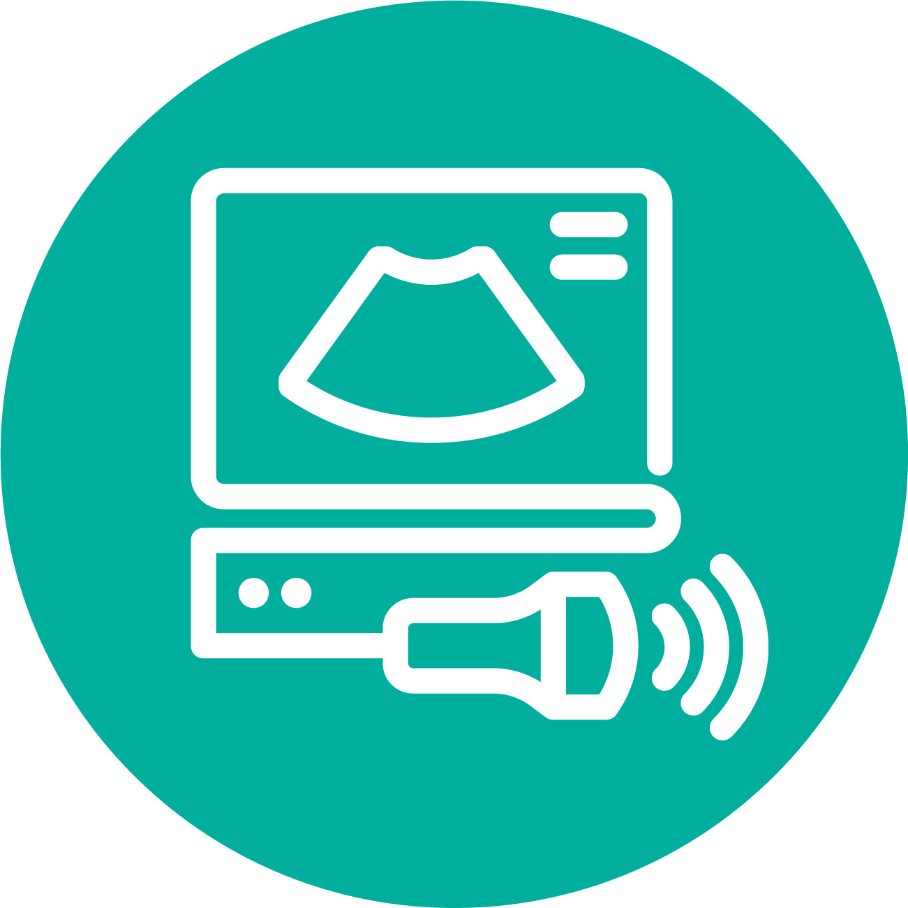 Animation of an ultrasound
