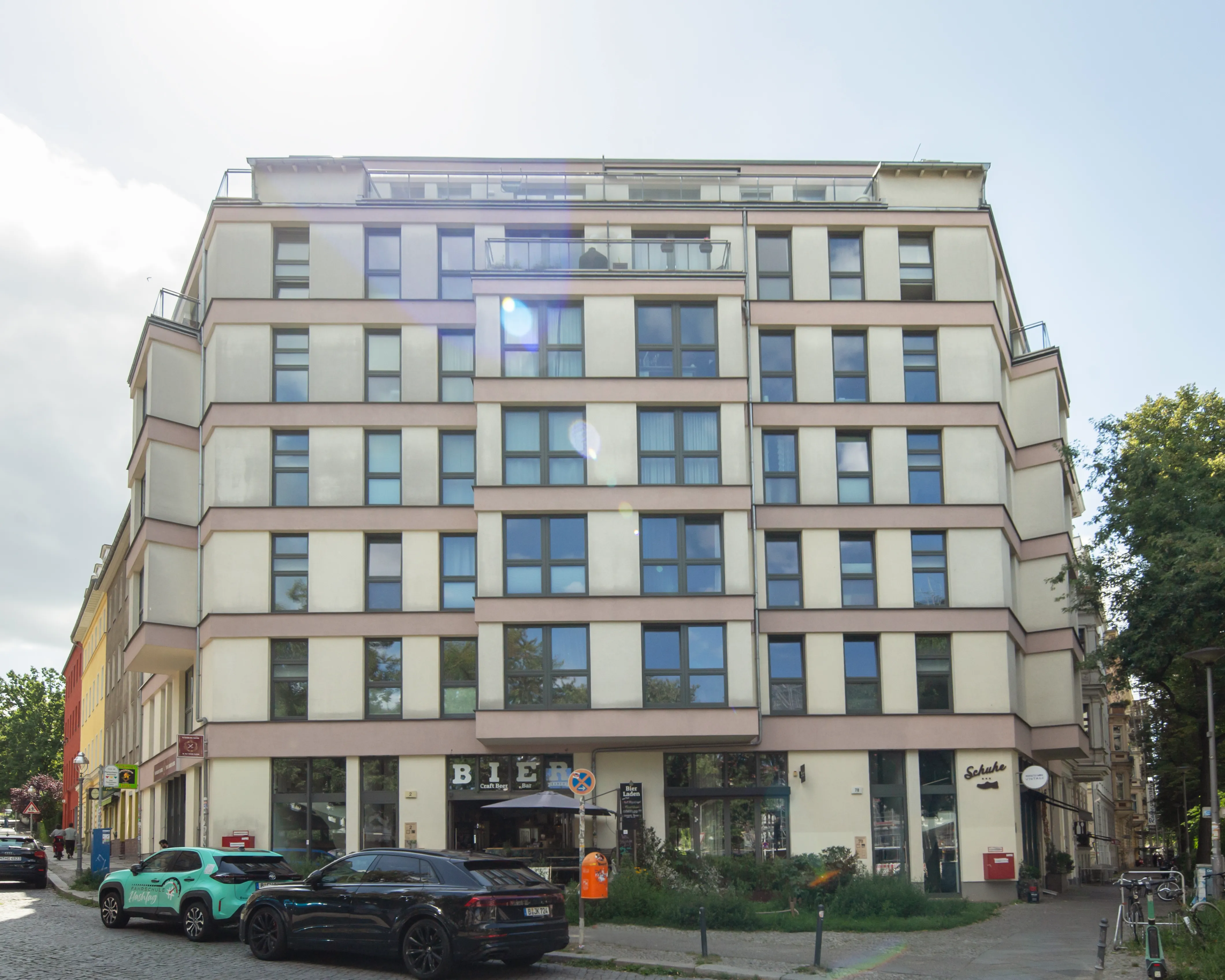 Building on Kreuzbergstrasse 78, Berlin