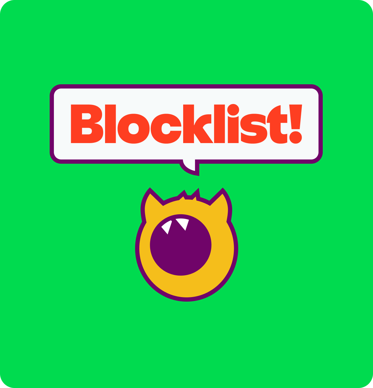 Blocklist illustration