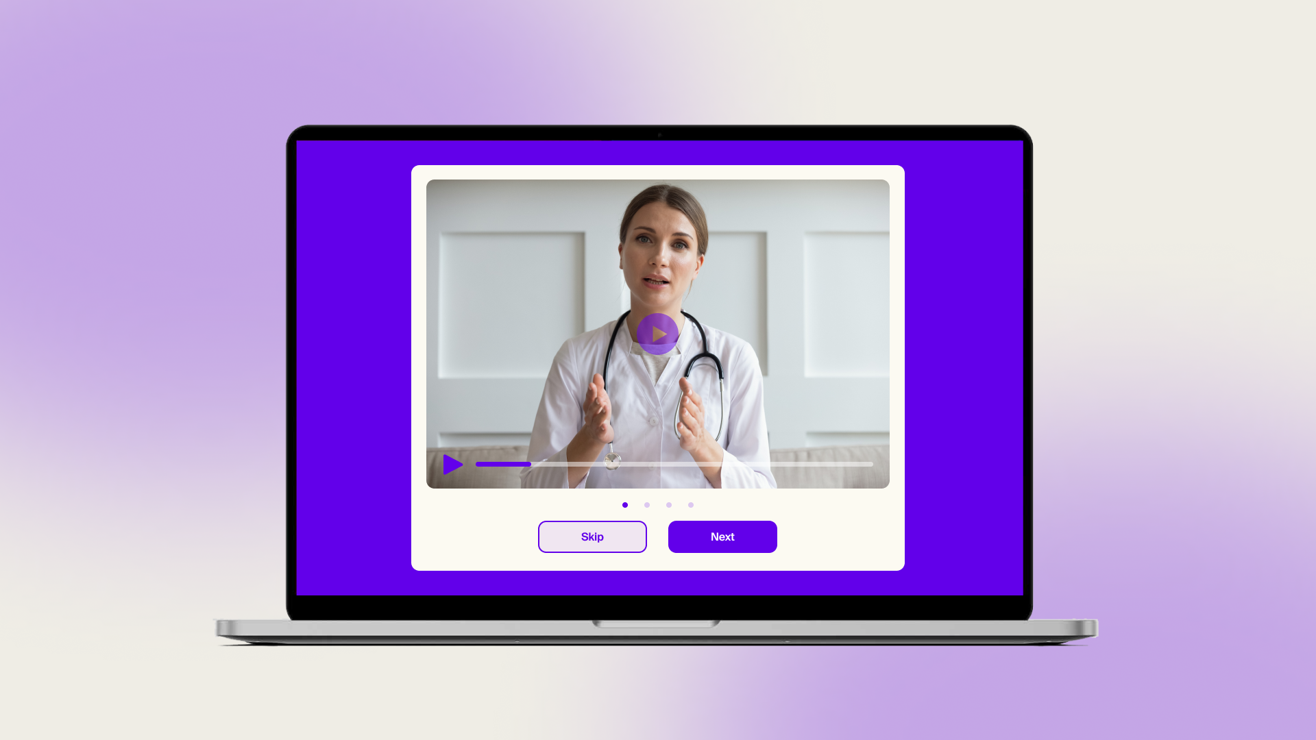 An example of peer-to-peer video