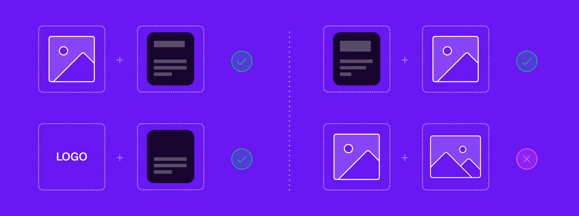 How to use modular content according to business rules