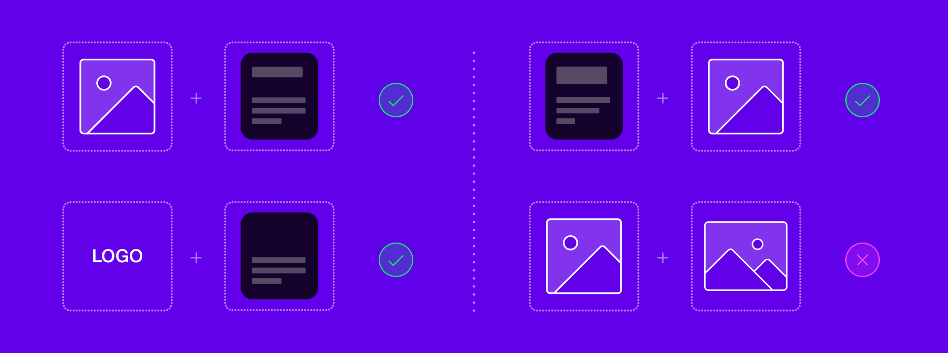 How to use modular content according to business rules