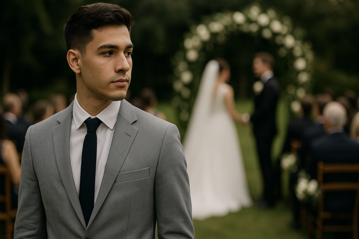 Wedding and a guest