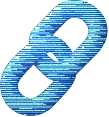 Blue link icon