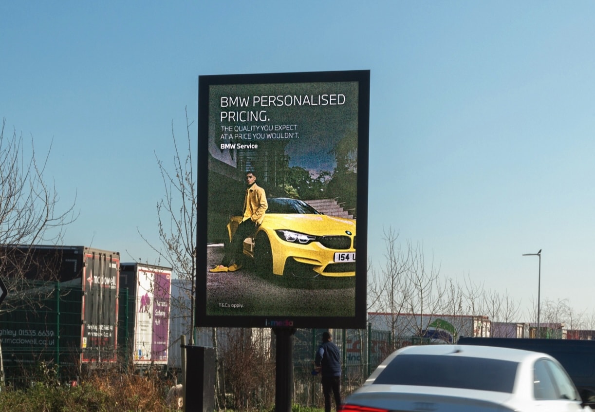 A Digital Mega 6 panel display.