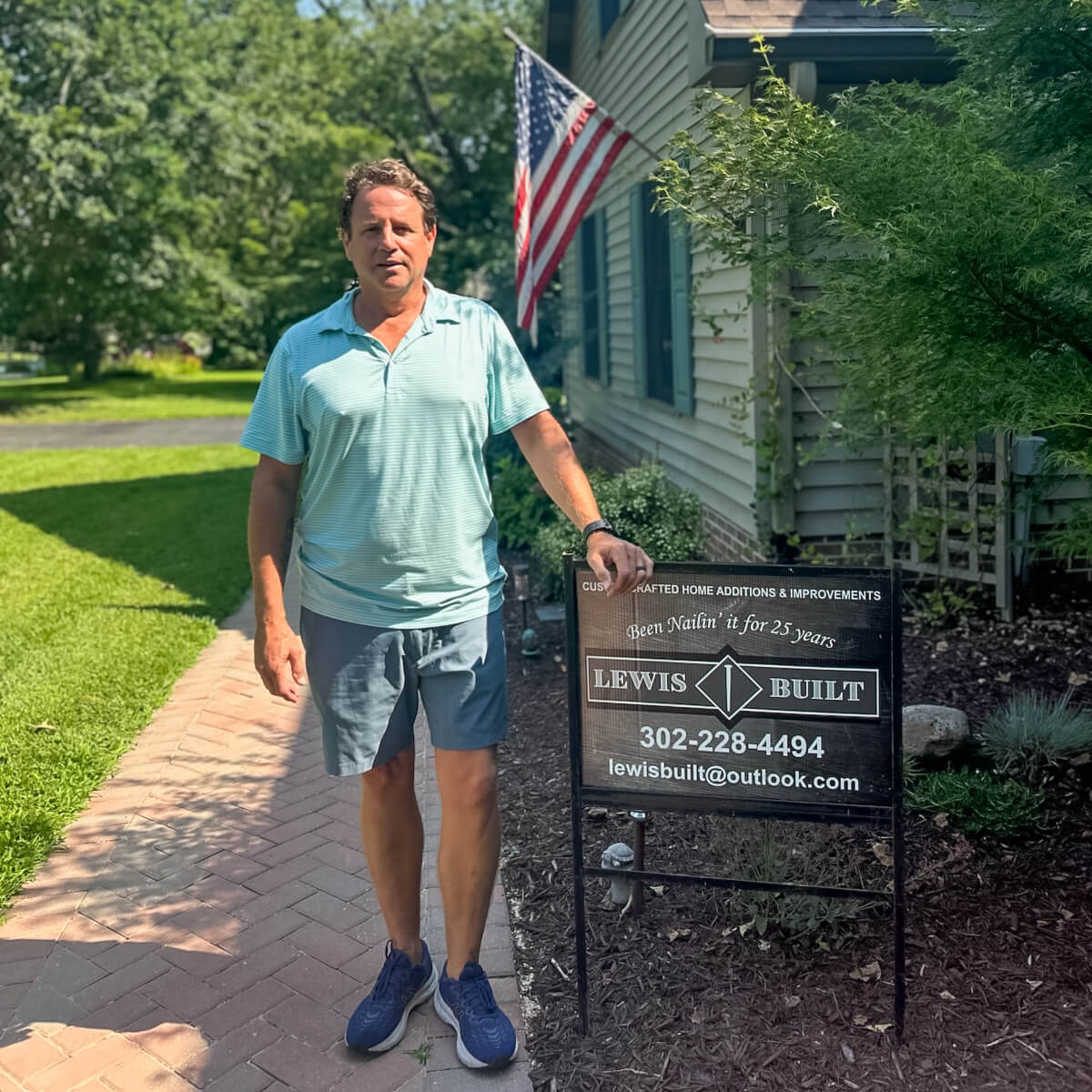 Darrell Lewis of Lewis Built in Lewes Delaware