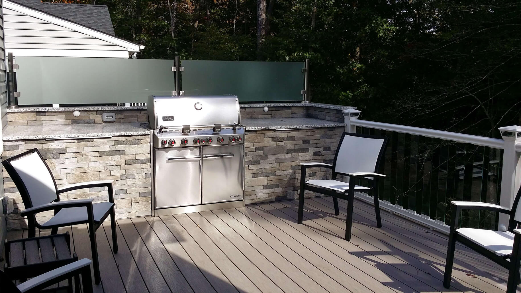 Deck and Outdoor Kitchen