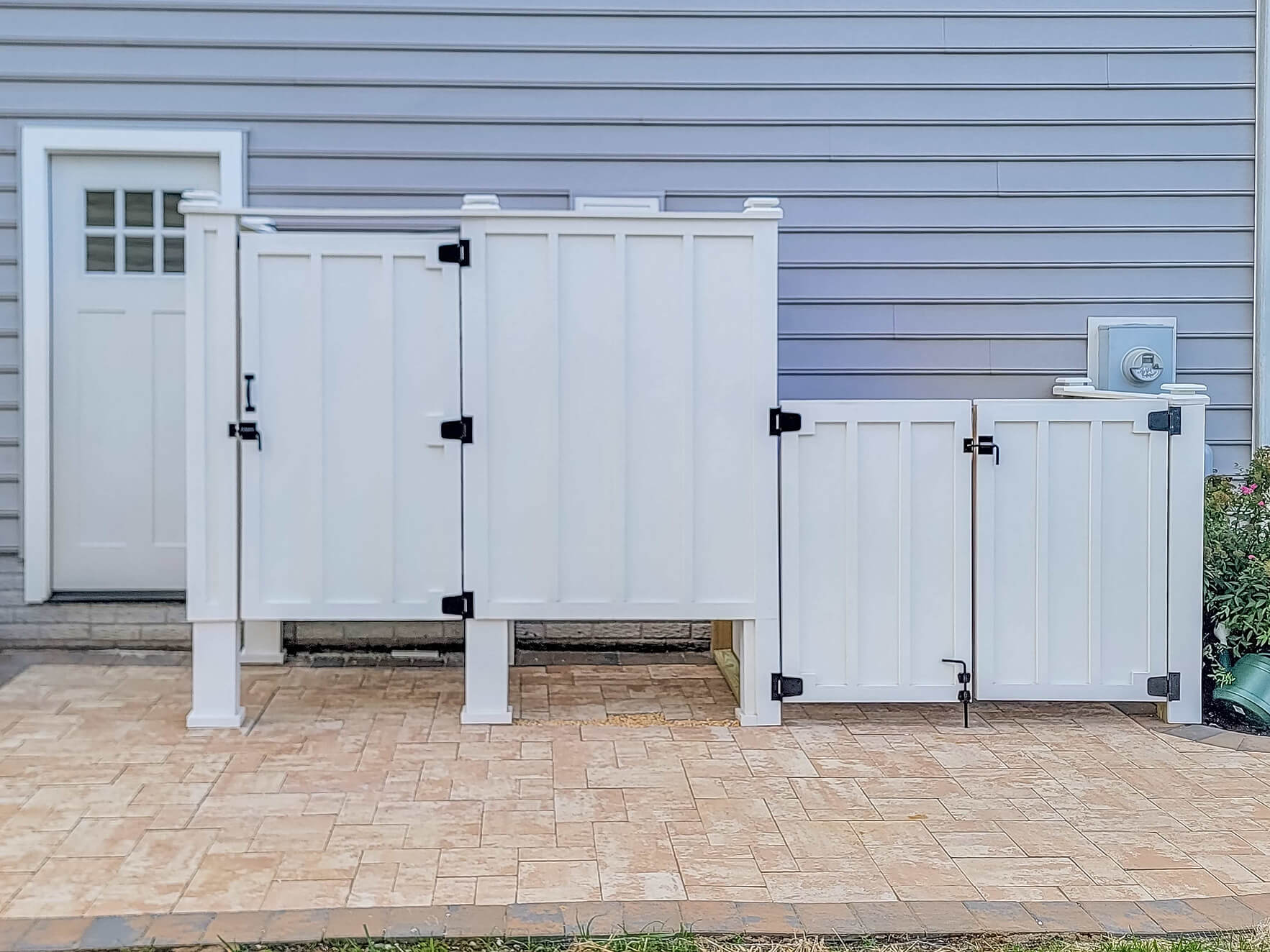 Outdoor Shower & Trash Enclosure