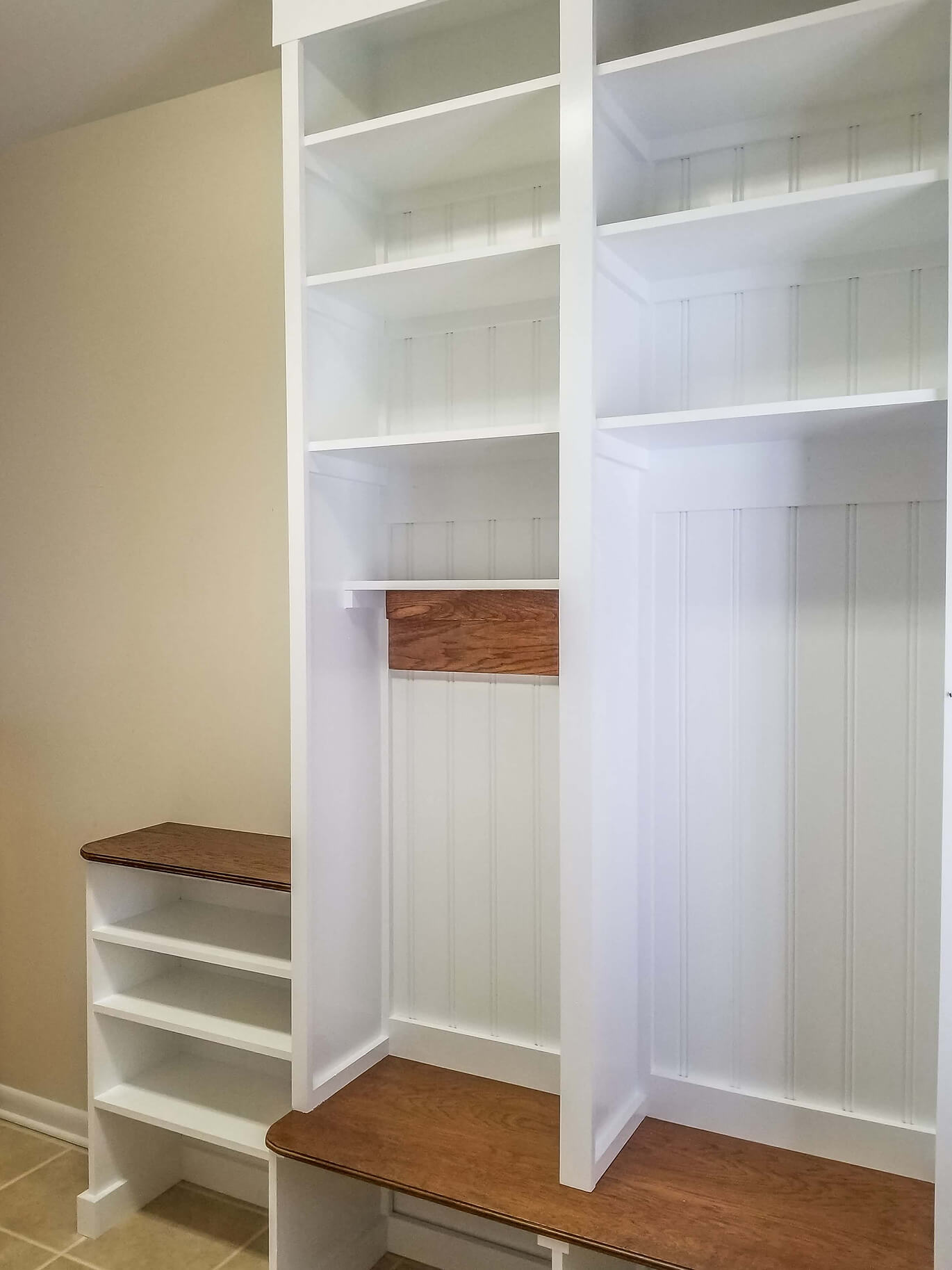Entryway Locker Built-Ins