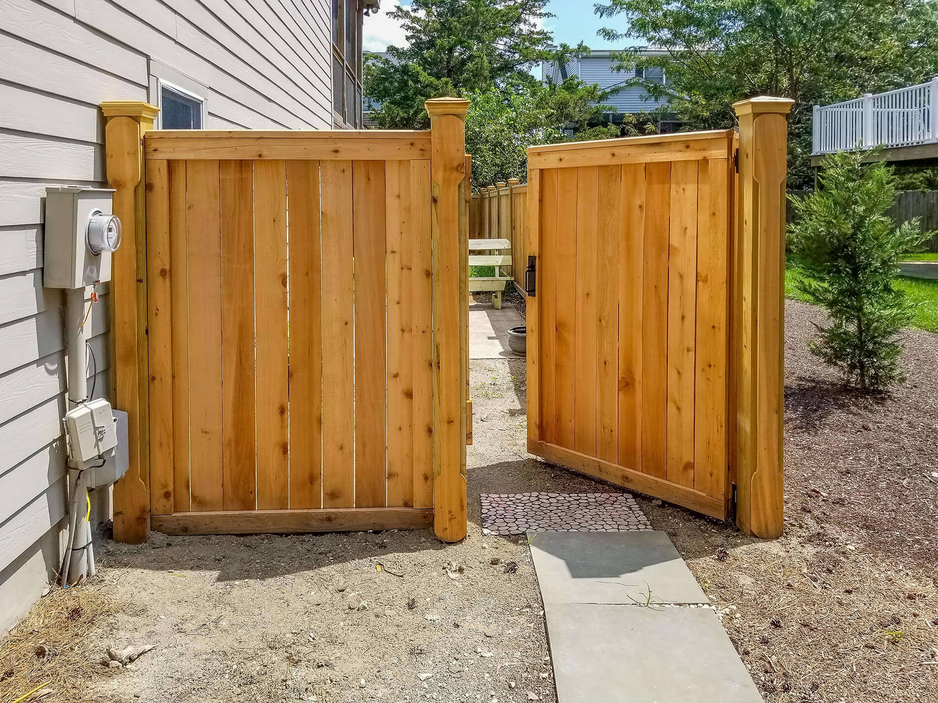 Wood Privacy Fence