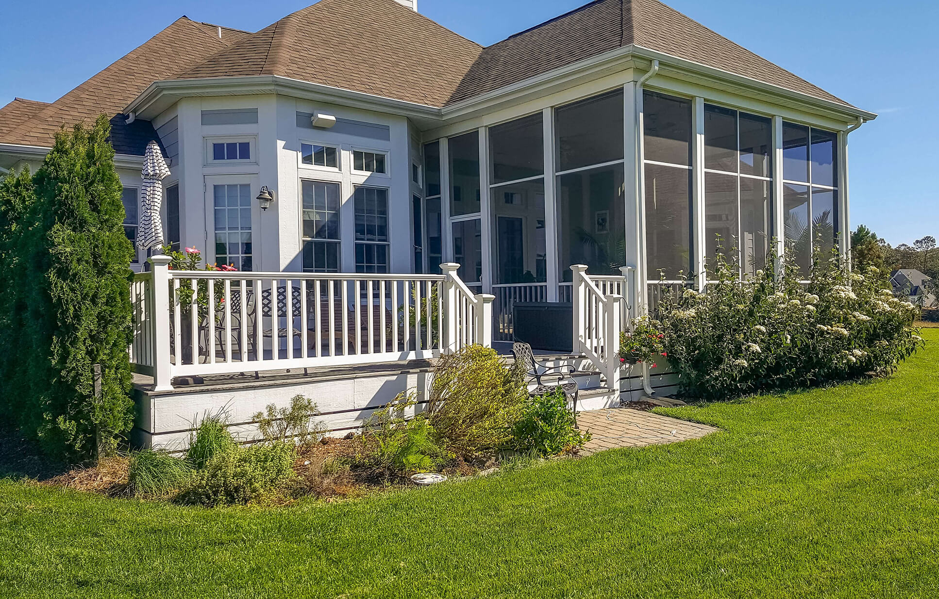 Screen Porch & Deck Addition