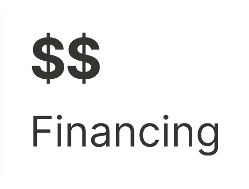 Financing graphic.
