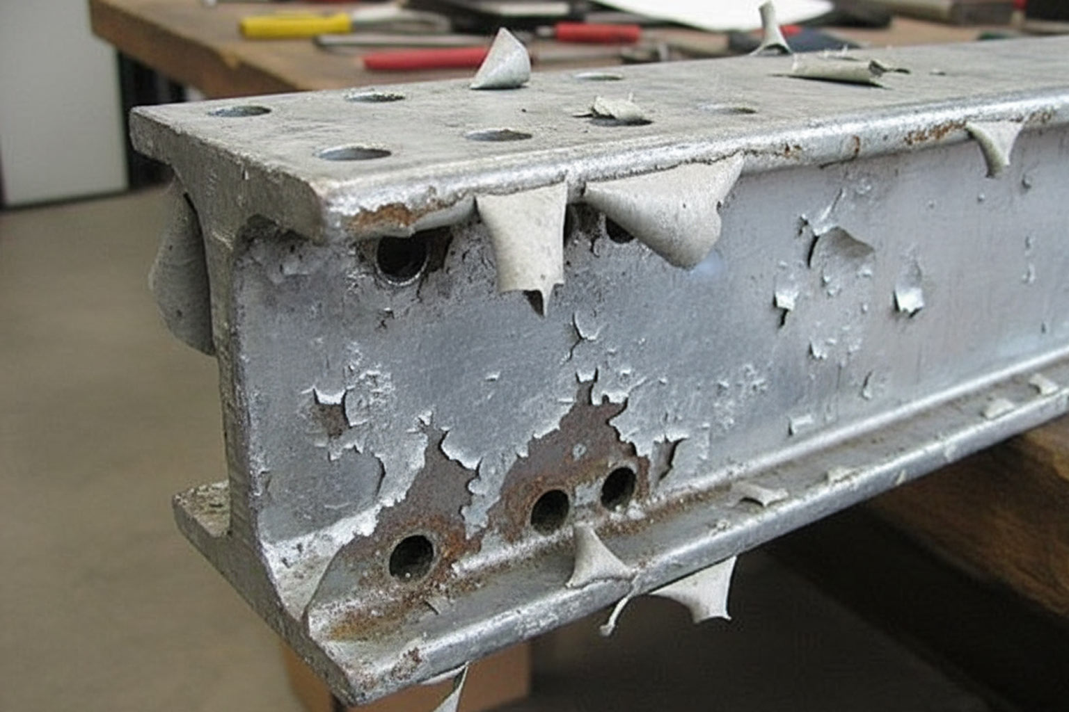 Long-Term Flaking Concerns with Hot-Dip Galvanized Coatings: Causes, Prevention, and Remediation, showing hot-dip galvanizing and galvanized steel applications related to this topic.