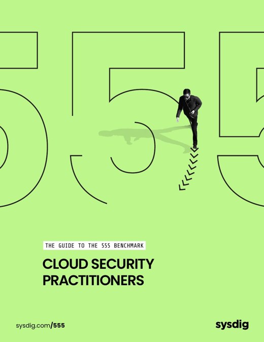 Cover of The Guide to the 555 Benchmark for Cloud Security Practitioners