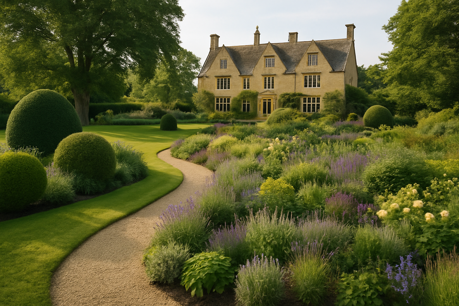 A beautiful garden in Great Tew