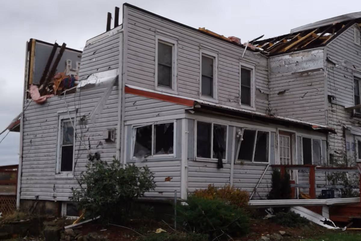 Tornado Damage Restoration in Williamsfield, OH