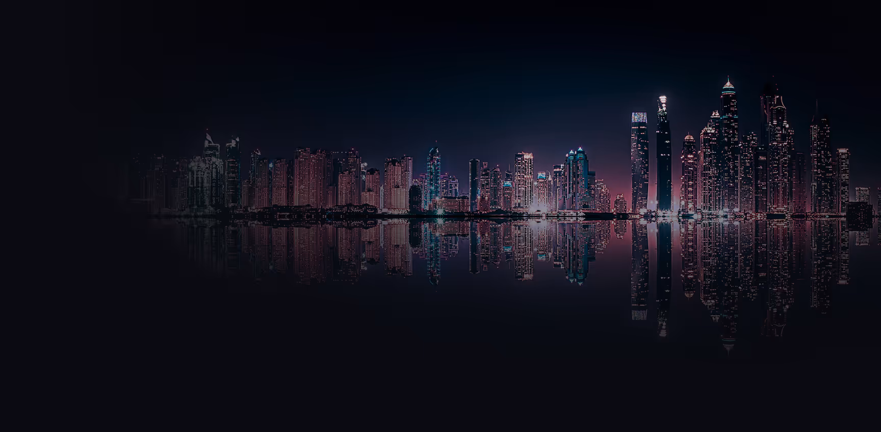 A skyline that mirrors sound waves