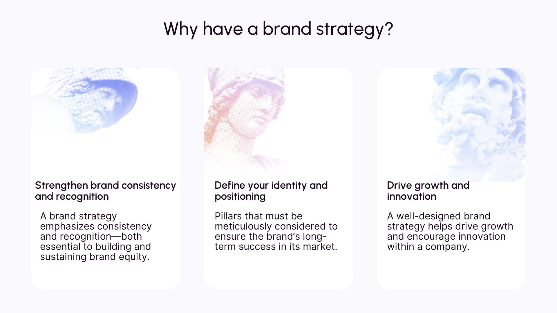 Why have a brand strategy?
