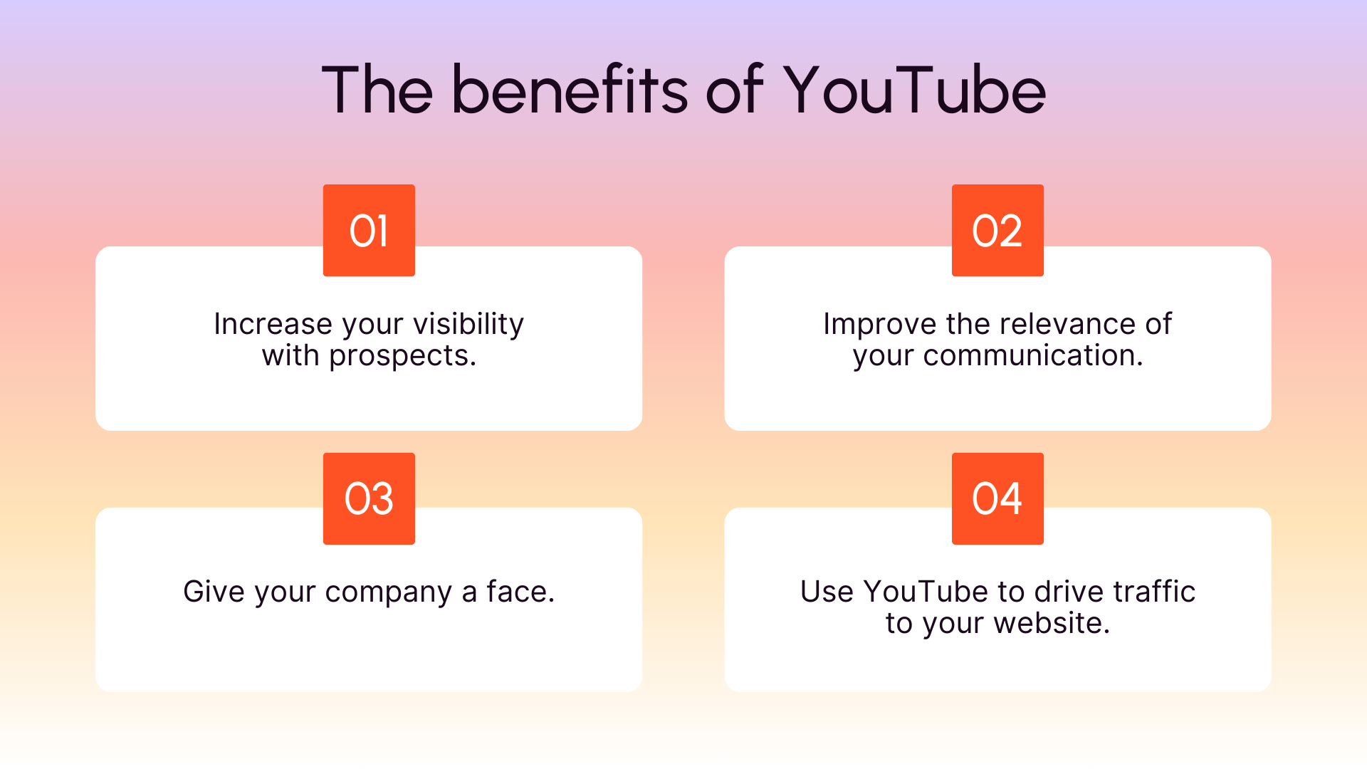 The benefits of Youtube