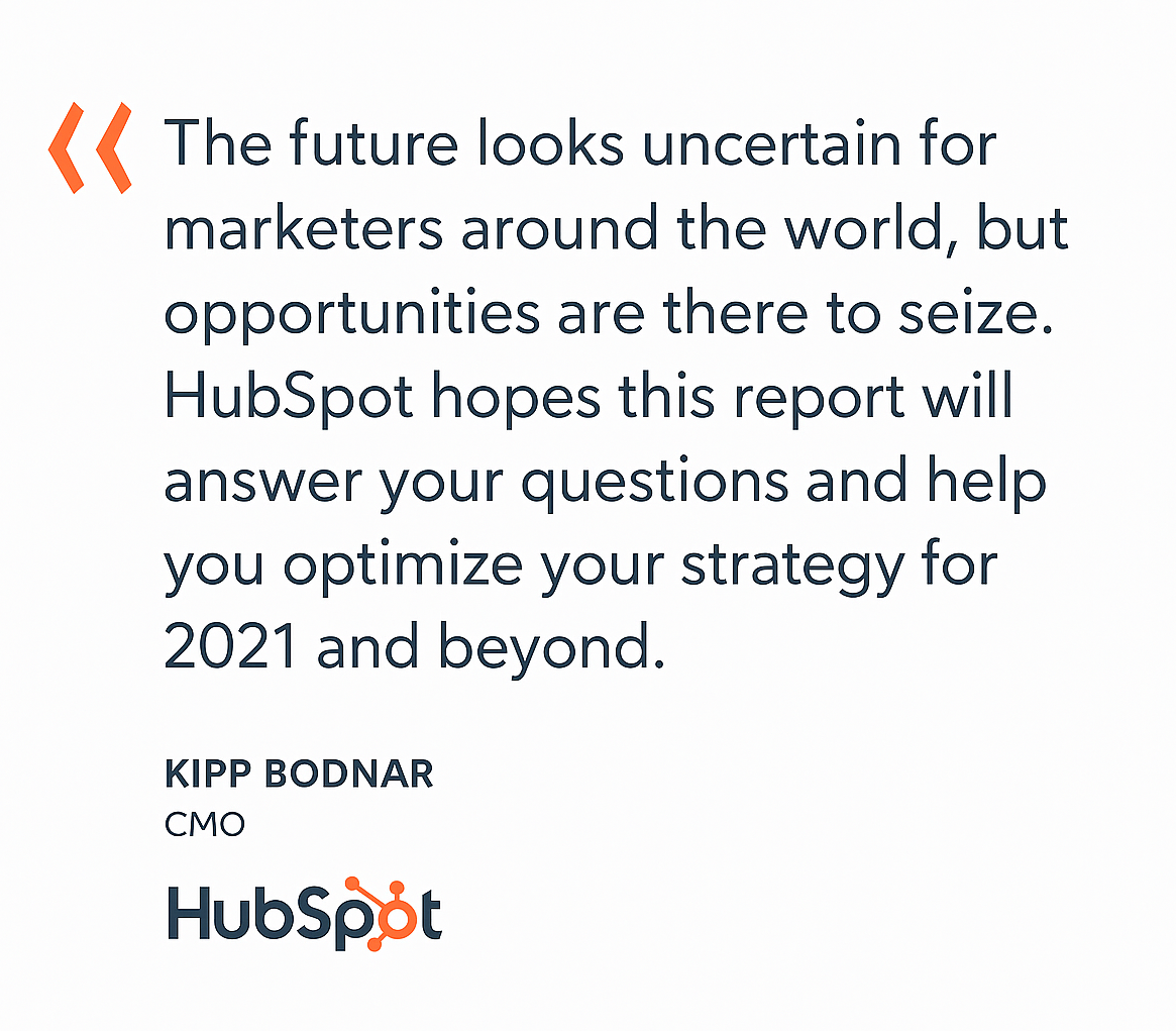 Quote from the brand's CMO regarding the white paper