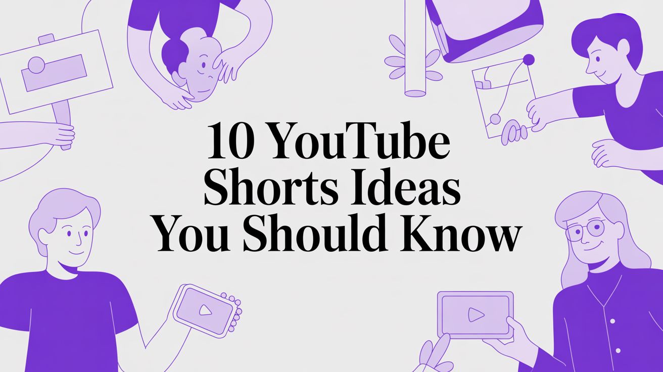 10 Youtube shorts ideas You Should Know - Taja.AI