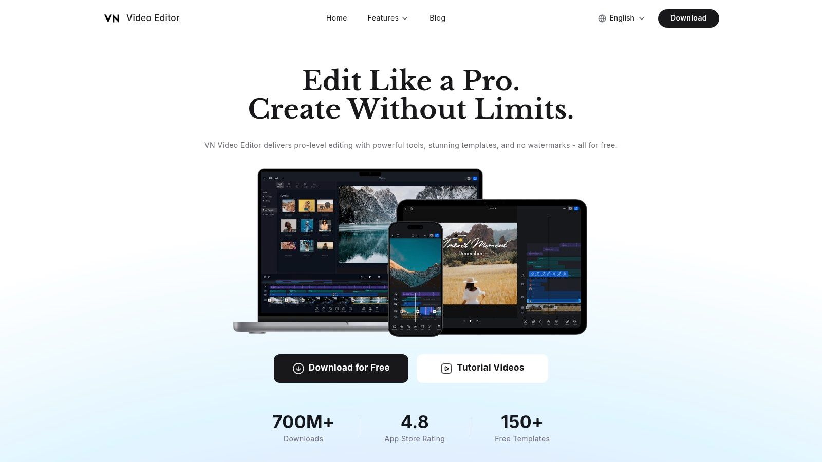 VN – AI Video Editor