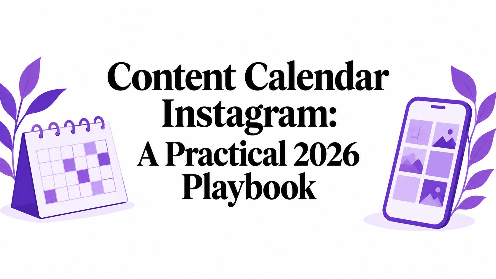 Content Calendar Instagram: A Practical 2026 Playbook