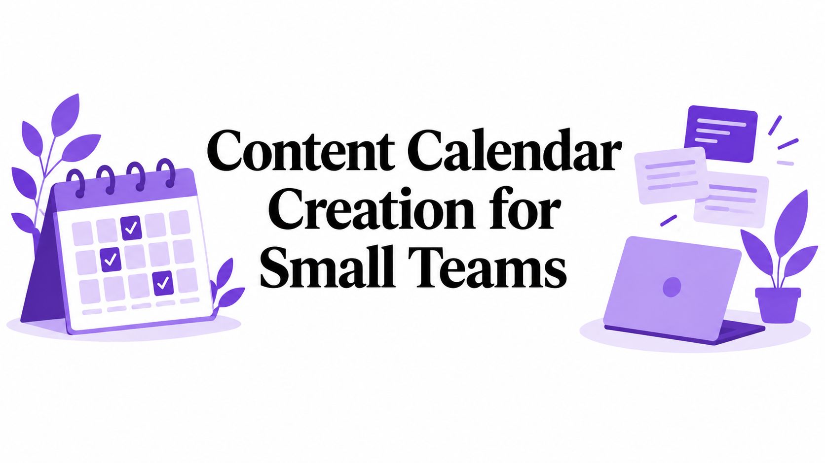 Content Calendar Creation for Small Teams